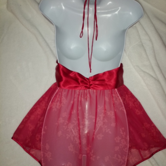 NEW VICTORIA SECRETS CUTE SEXY RED WRAP BOW SMALL - Picture 5 of 8